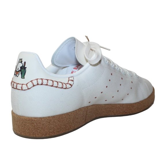 Adidas Stan Smith X-Moomin Canvas Leather Cork Women's 8.5 NEW!   ID6646 - Picture 7 of 12
